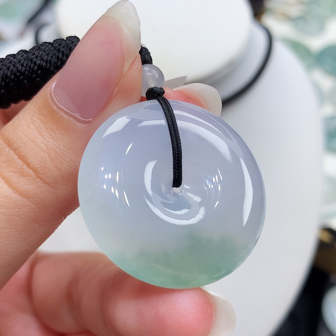 翡翠未镶嵌胸饰翡翠17，28.7/5.7