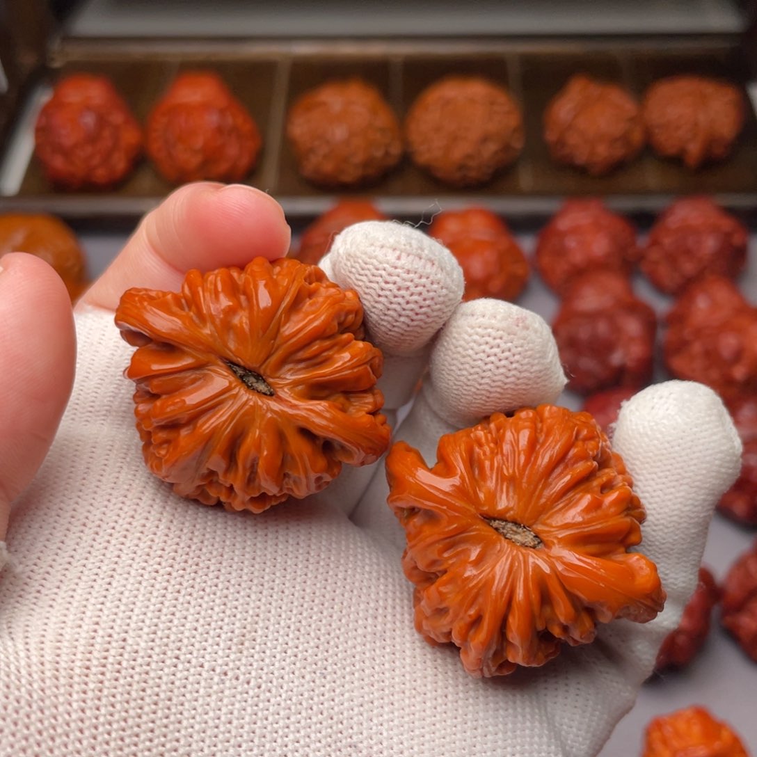 文玩核桃把件四座楼39