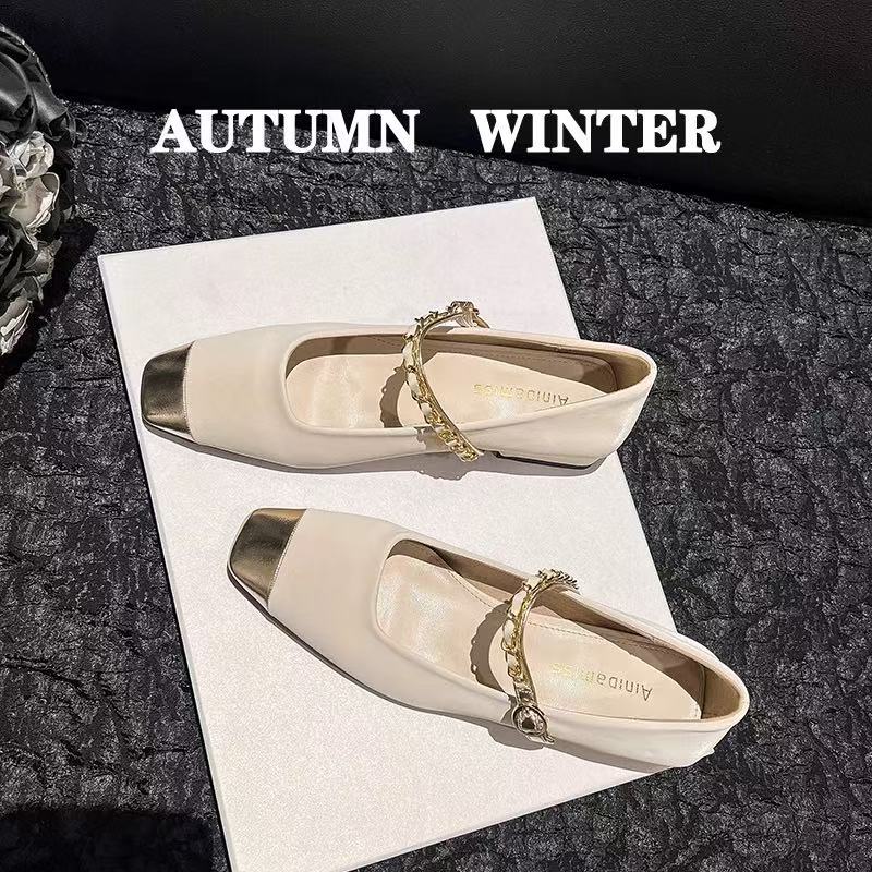 【201~400】（断码捡漏）粗跟单鞋女中跟百搭