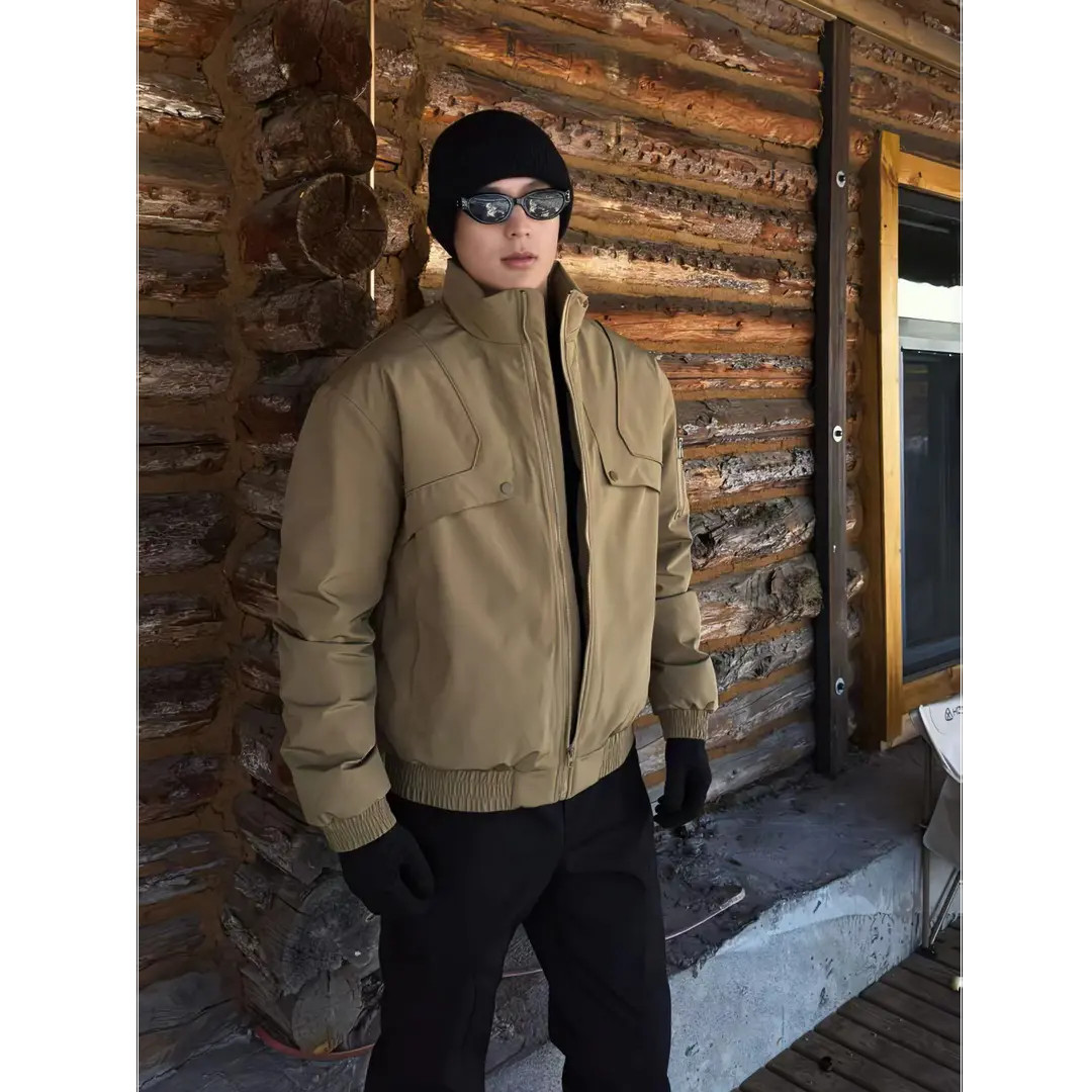 【西博】军鹅90白鸭绒立领羽绒服 防风保暖三防羽绒服 板正！保暖！