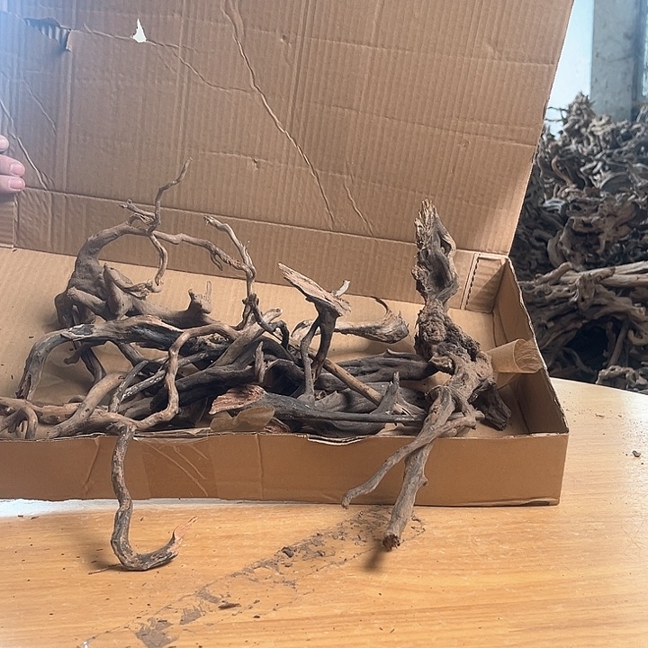 木鱼缸造景根雕艺术500