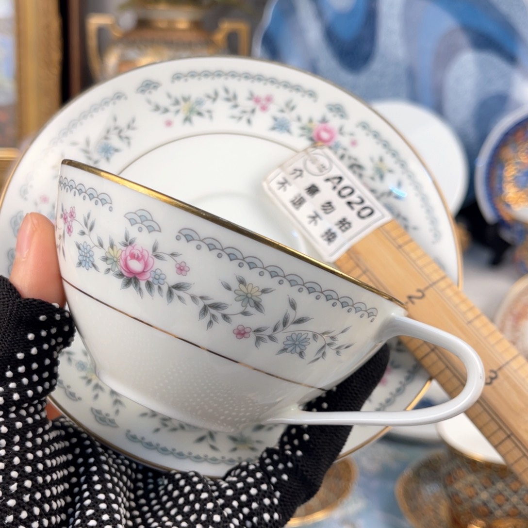 中古美术艺术茶杯