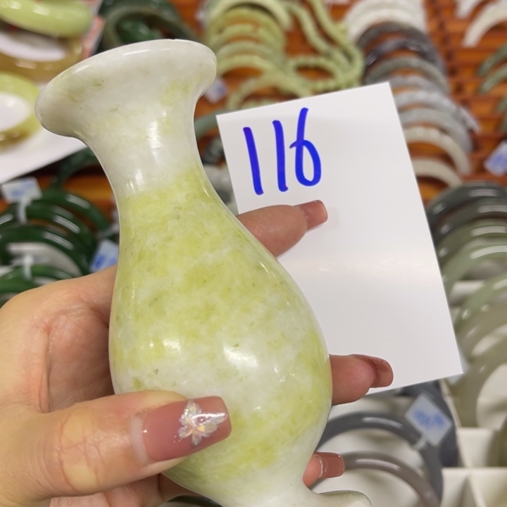 安***ᘑ和田玉未镶嵌手镯