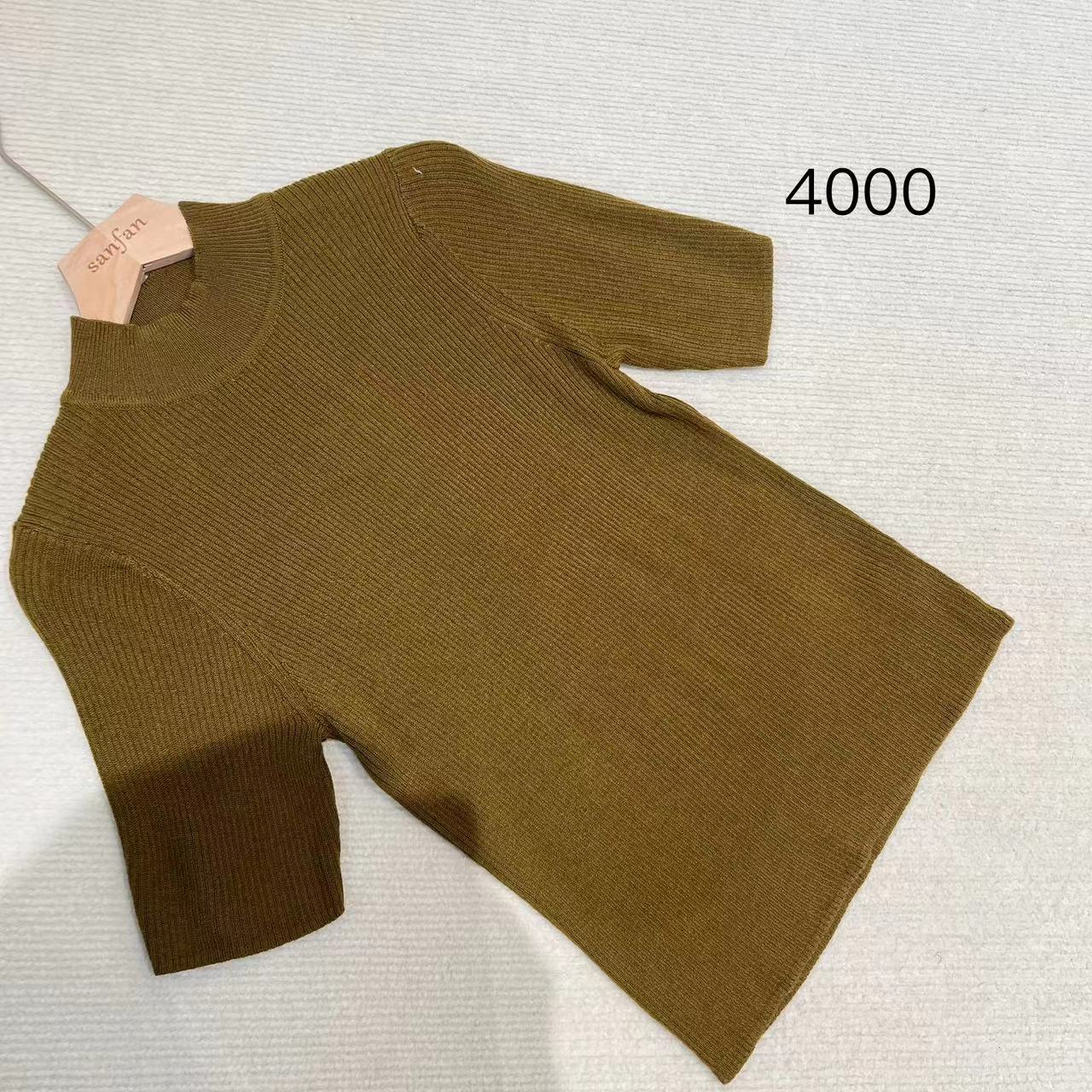 4000（部分无水洗唛，介意慎拍）SANFAN新款针织衫