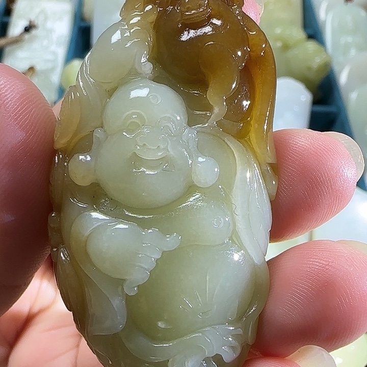 颈饰未镶嵌和田玉