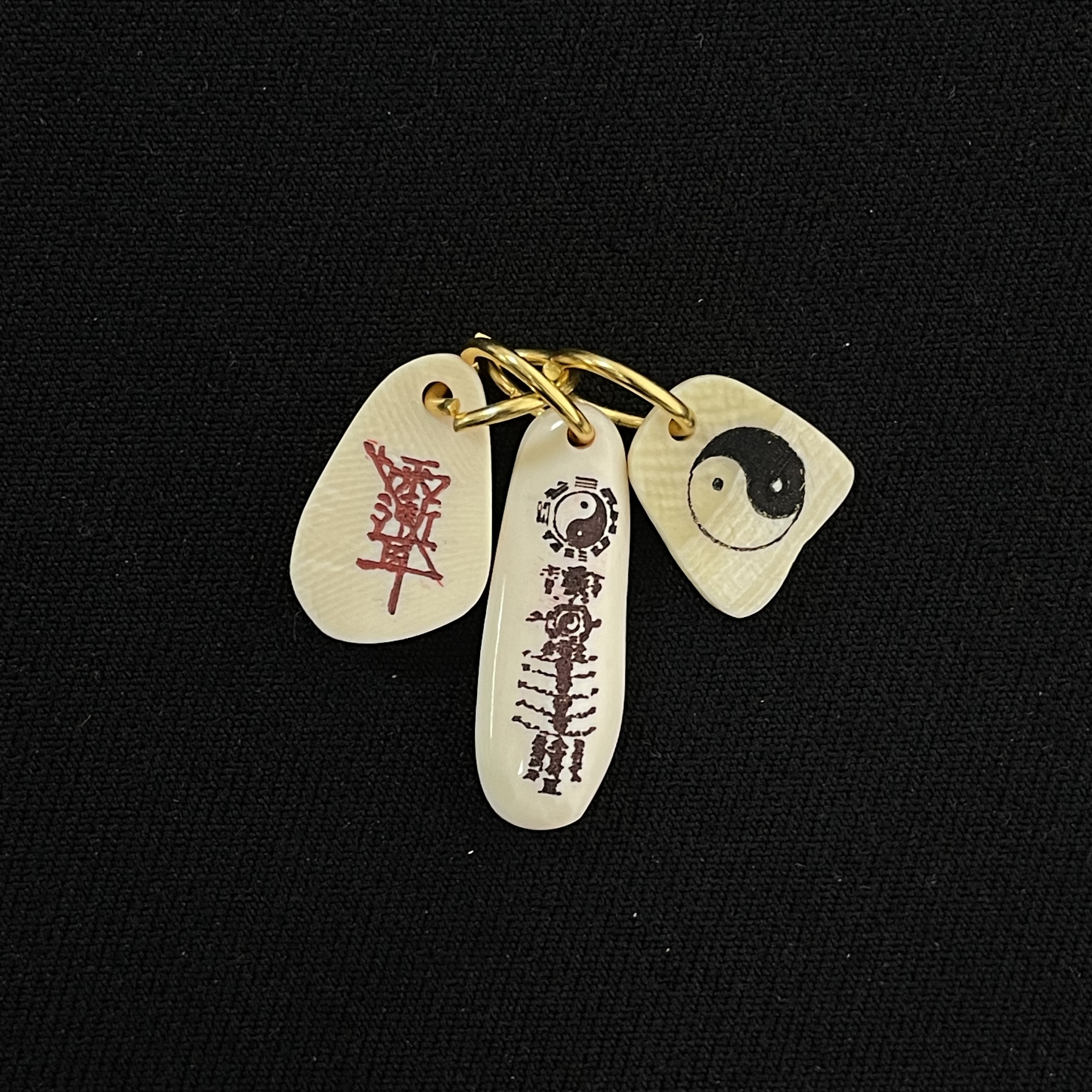 H103011 五雷.雨渐耳.太极 只做天然猛犸牙