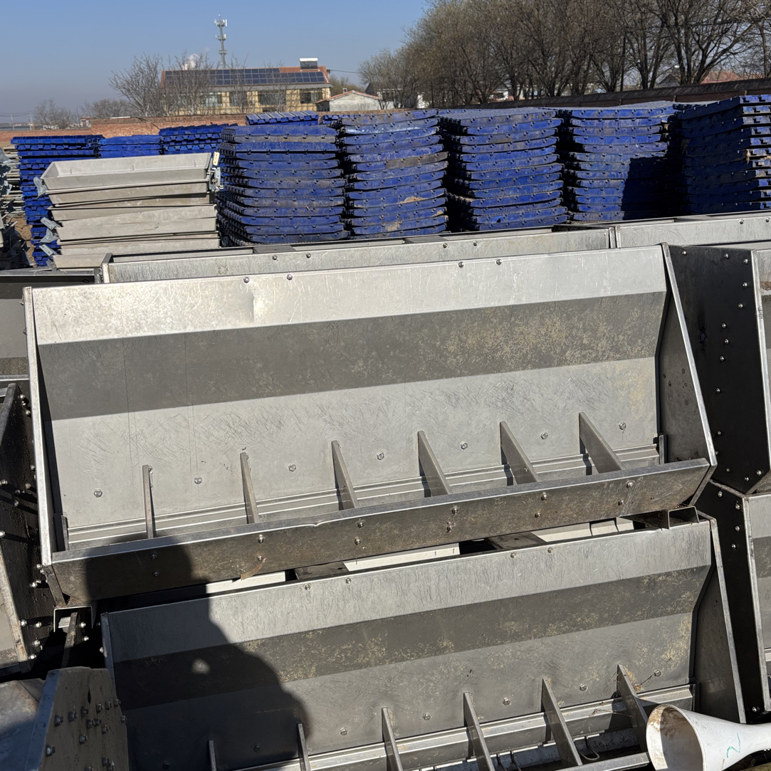 （不包邮）双面14孔不锈钢保育料槽