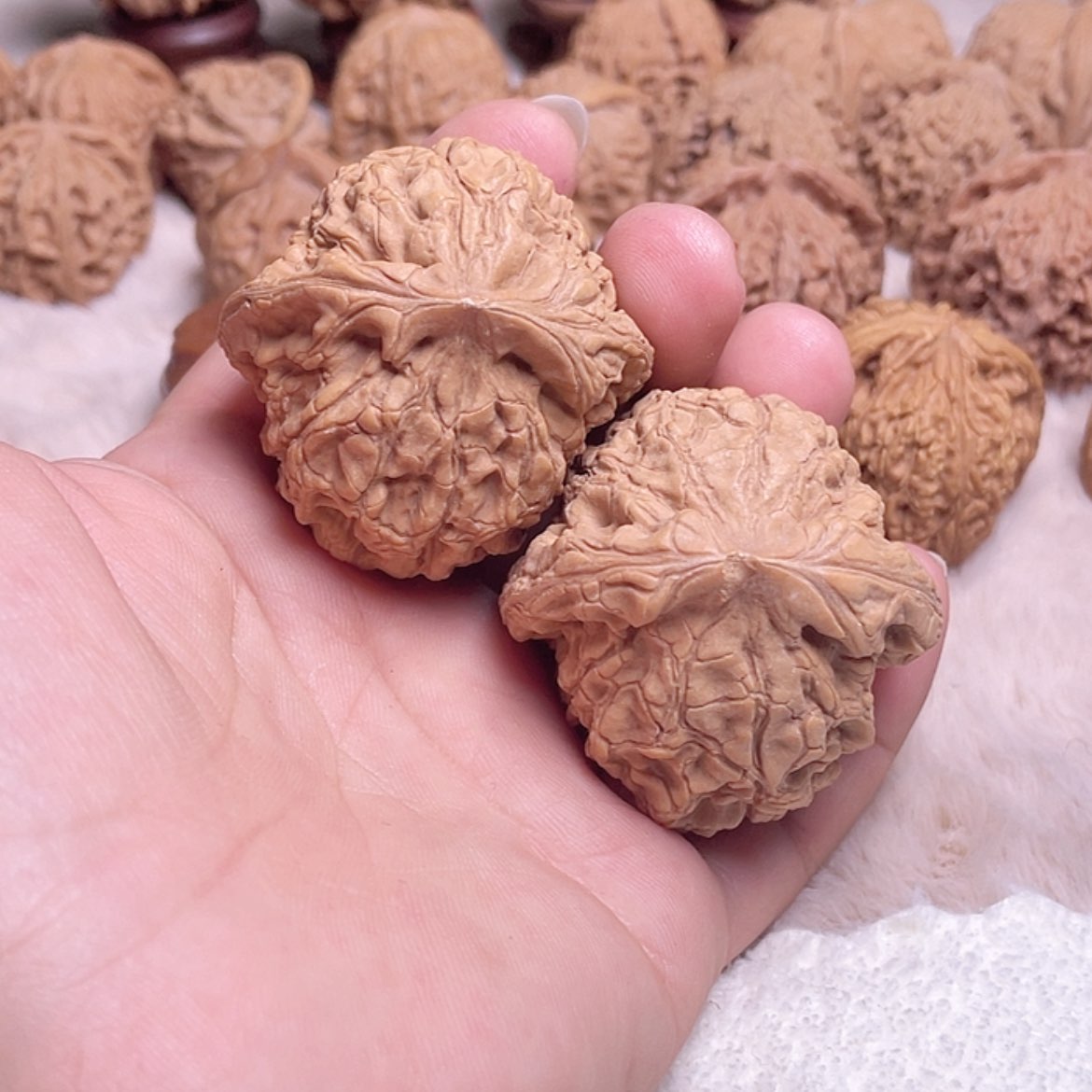 【闪购商品】文玩核桃吊坠A****w46龙鼎