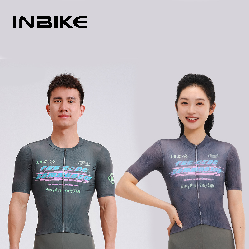 春夏男女款长袖透气速干装备山地公路自行车短袖骑行服男款
