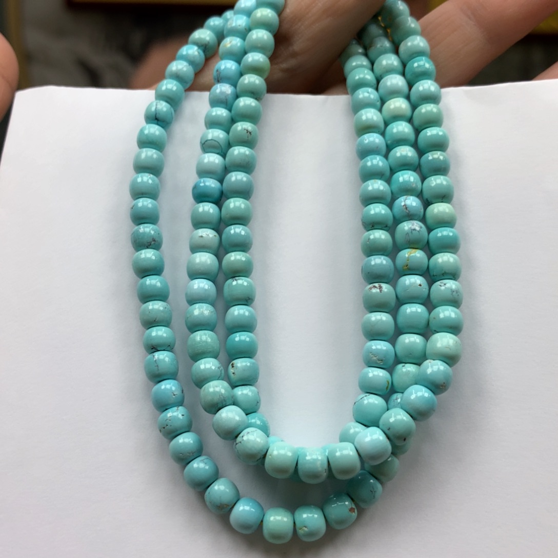 绿松石长链未镶嵌