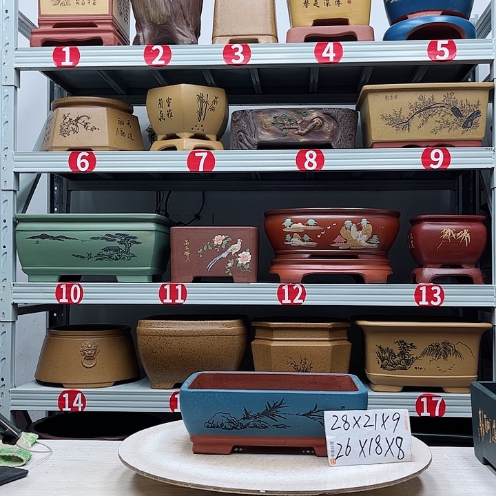 紫砂花盆紫砂花盆