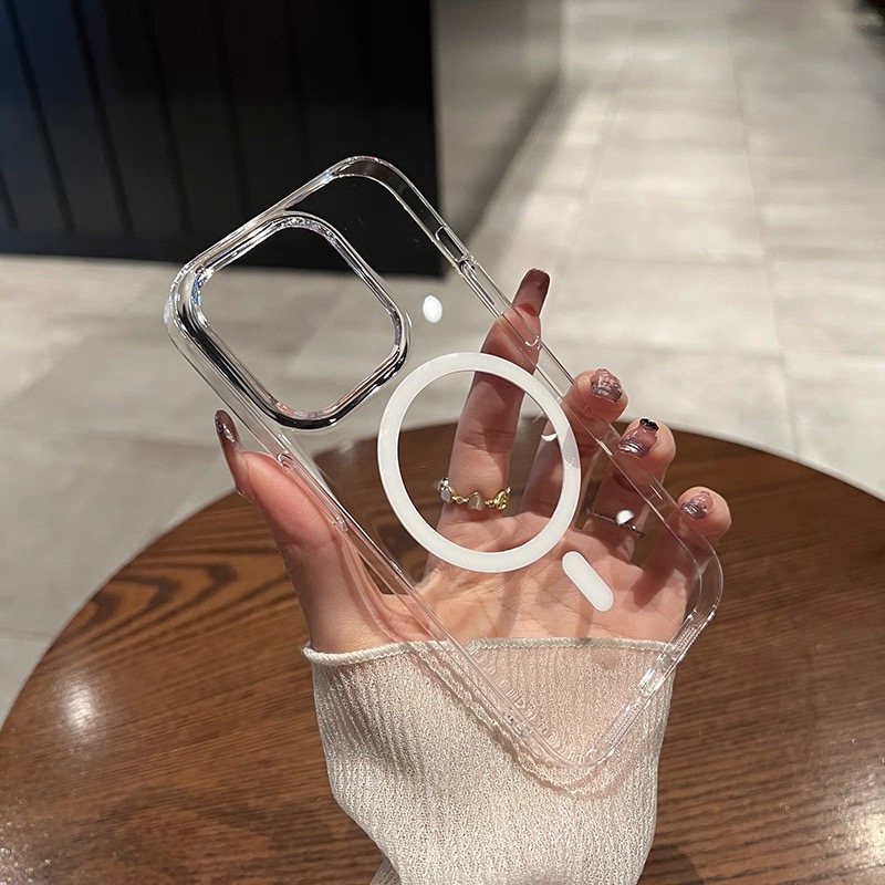 新款透明磁吸手机壳简约2025