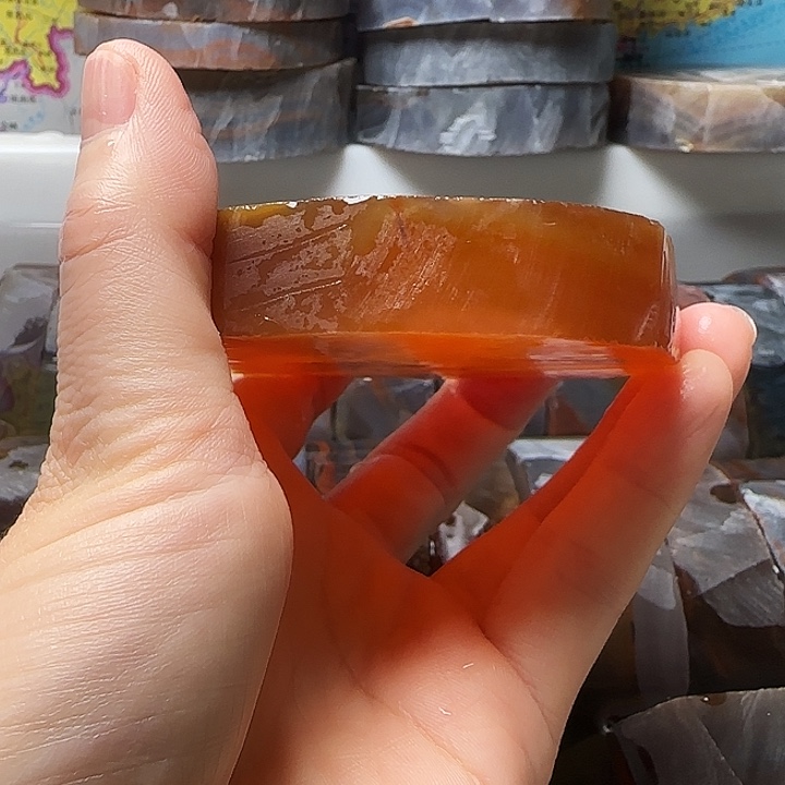 美***.定制玛瑙定制天然玛瑙手镯