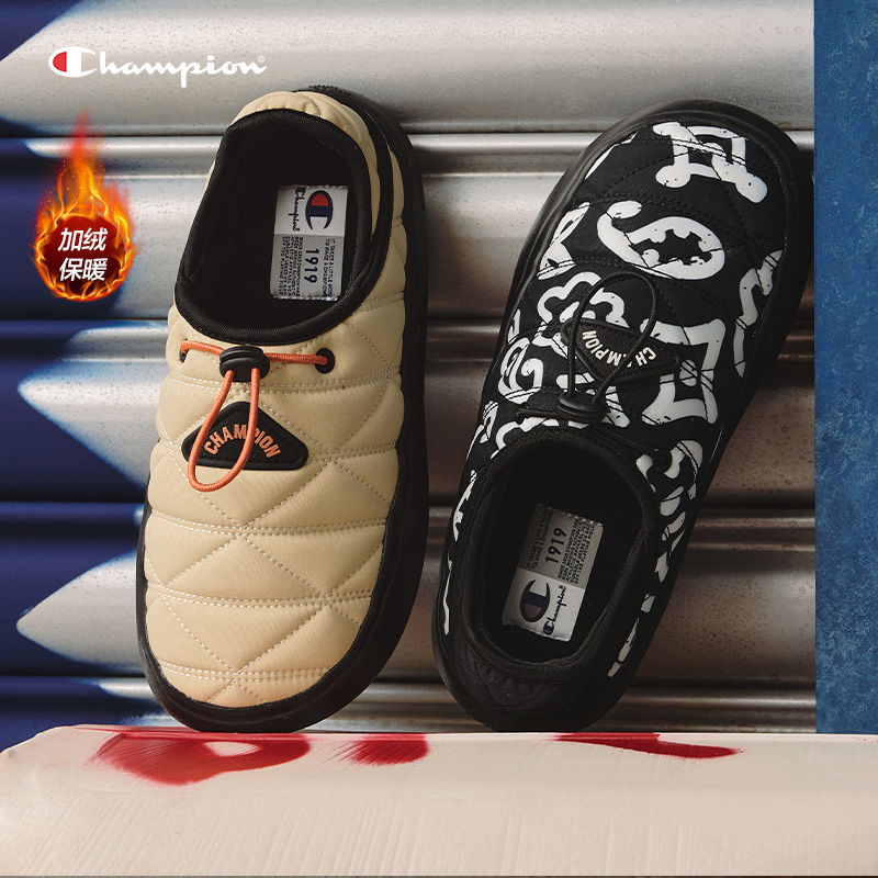 【菠萝拖】Champion 舒适时尚百搭透气轻便复古简约潮流复古25FWS60