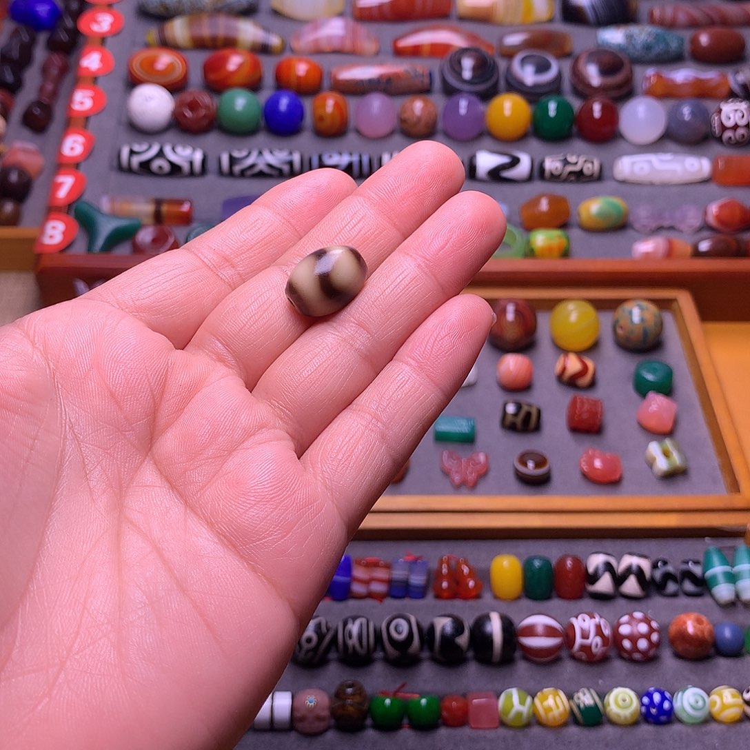 摆***人玛瑙/玉髓未镶嵌颈饰