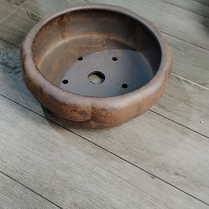 云**清宜兴原矿紫砂花盆