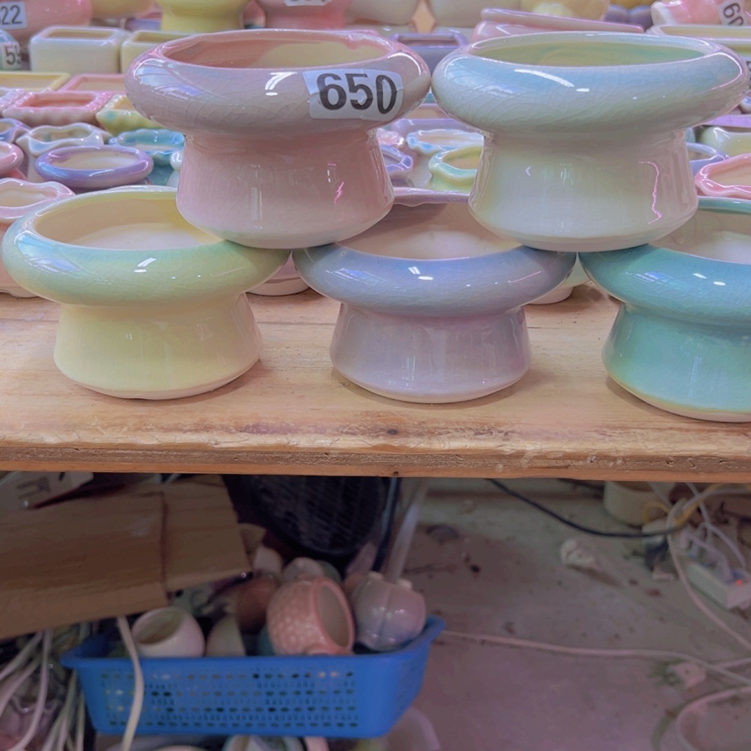 陶瓷花盆当场凑满12包邮