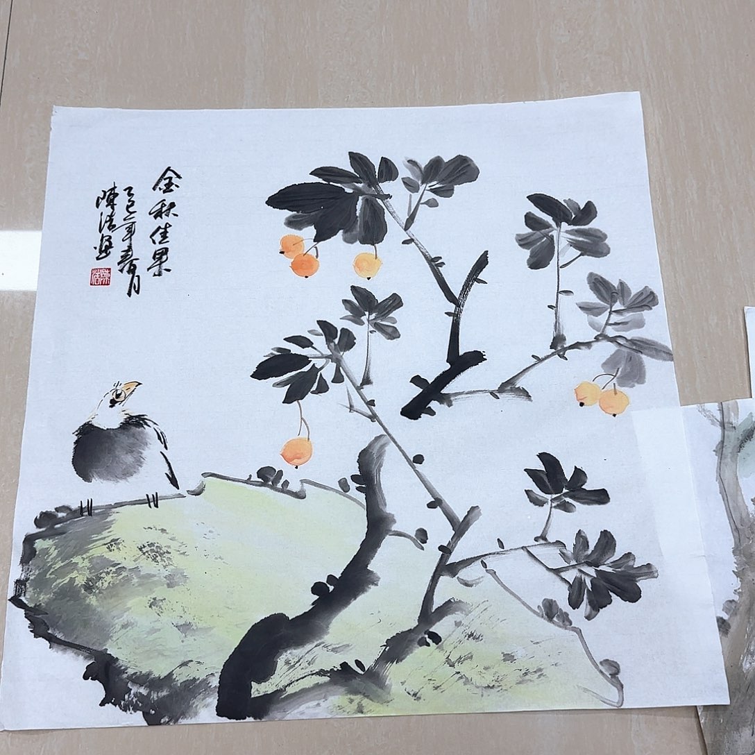 国画国画作品集一个由