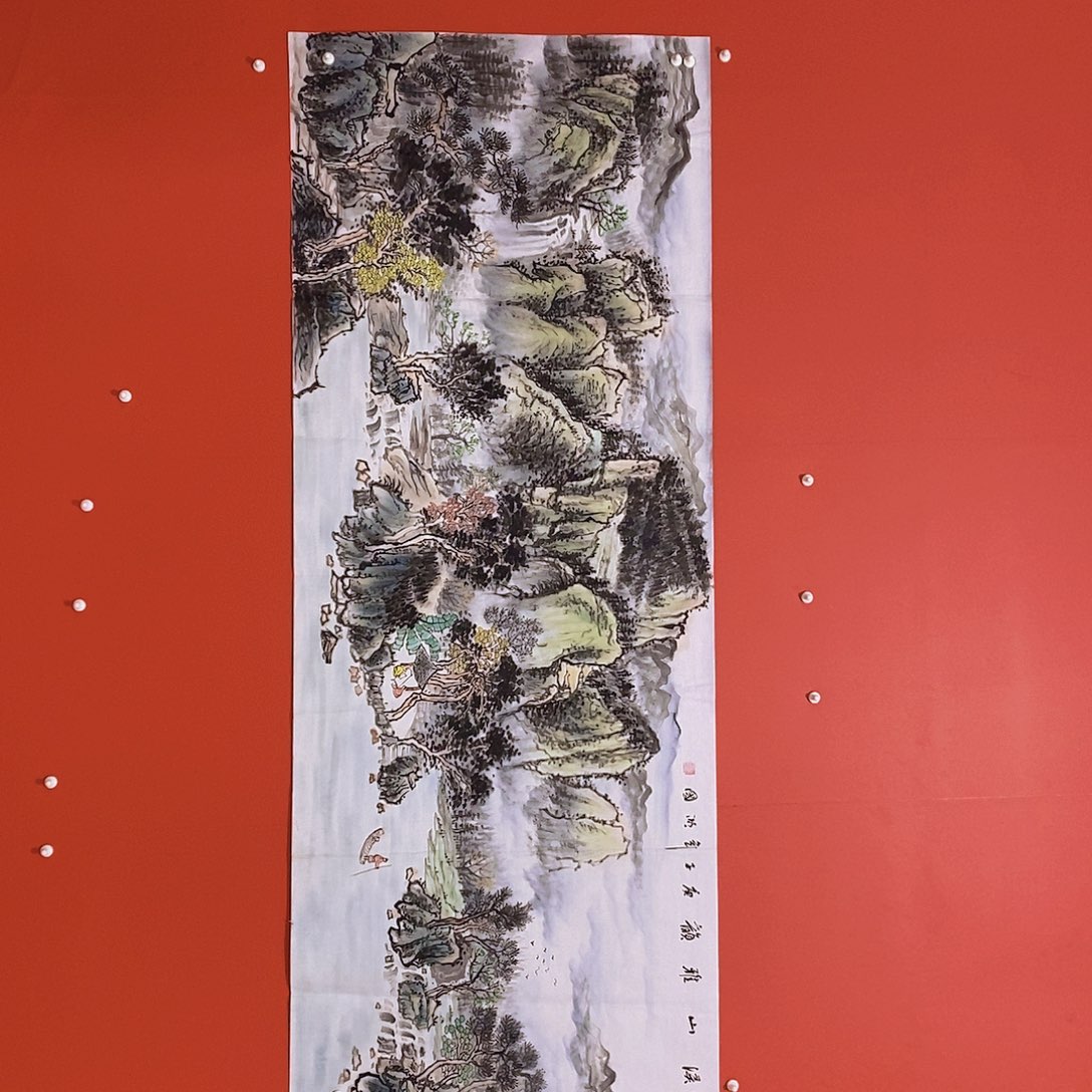 国画山水花鸟国画作品