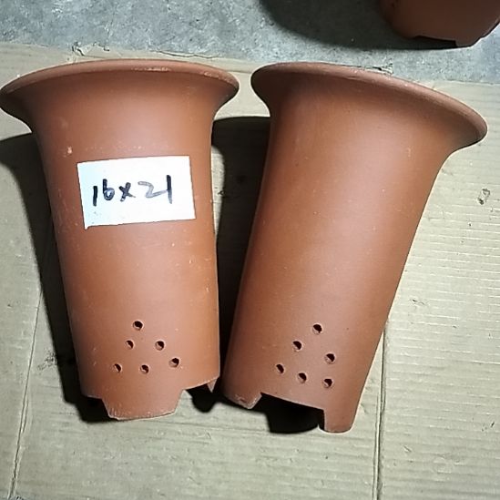 紫砂小红兰花两个