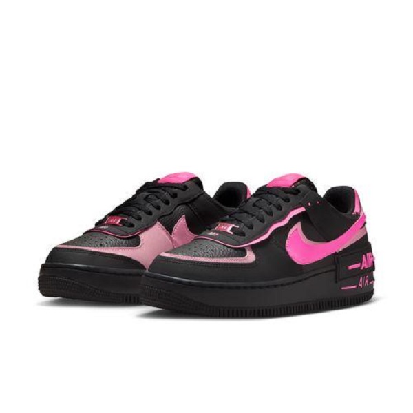 NIKE/耐克女子 AF1空军一号 SHADOW 黑粉运动百搭板鞋 CI0919-006