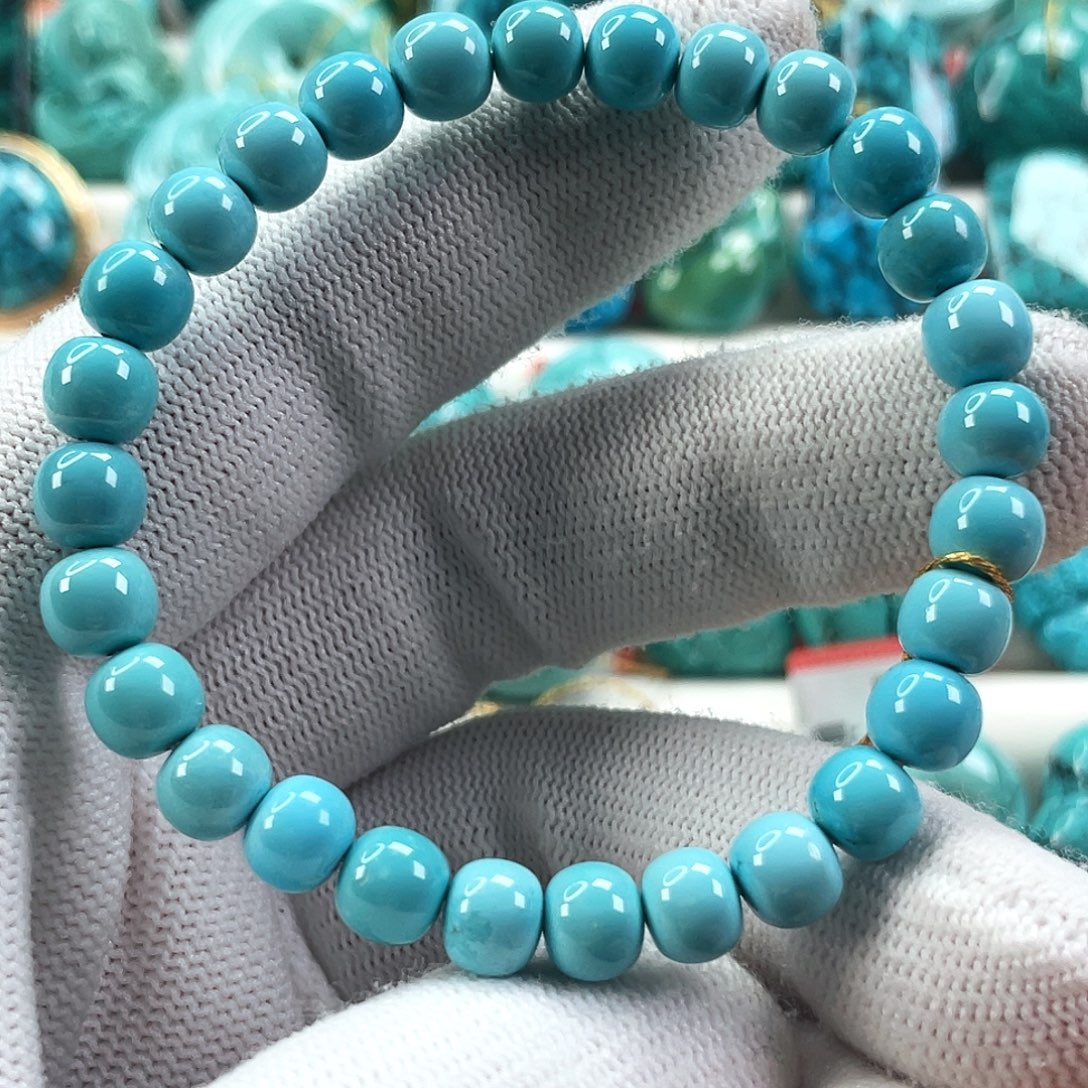 绿松石未镶嵌车挂