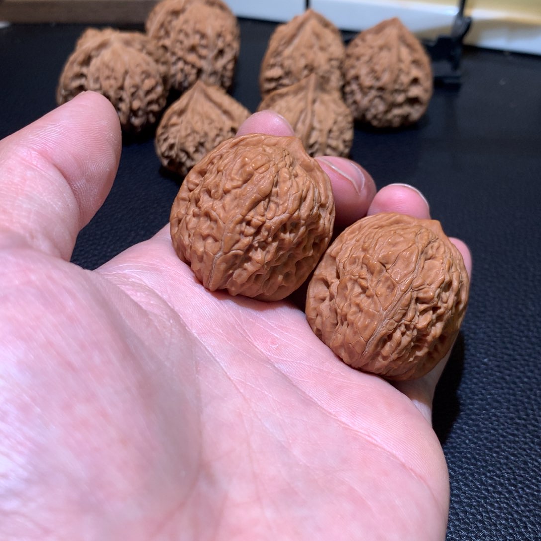 文玩核桃把件承德四喜35