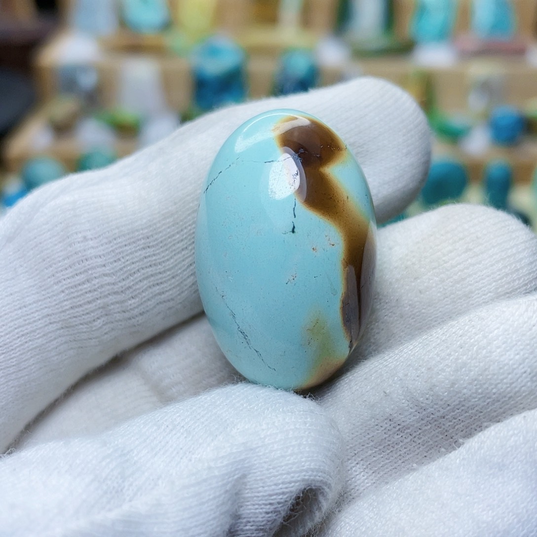 绿松石珠宝奇石未镶嵌