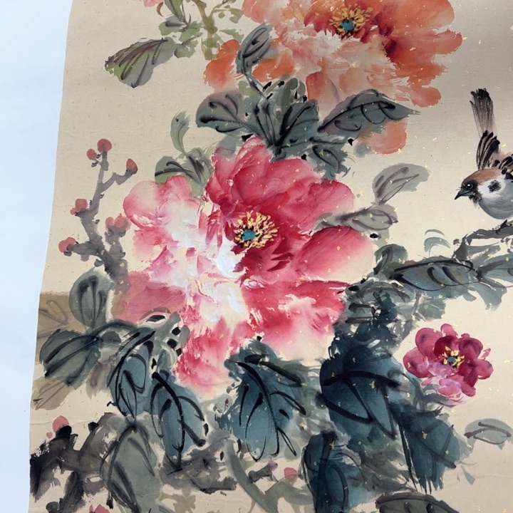 国画纯手绘作品欣赏图