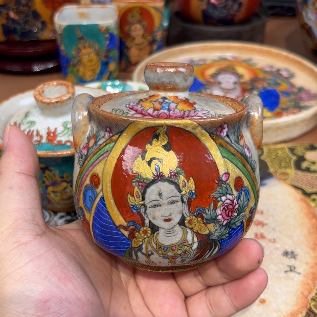 新品发布白度母壶