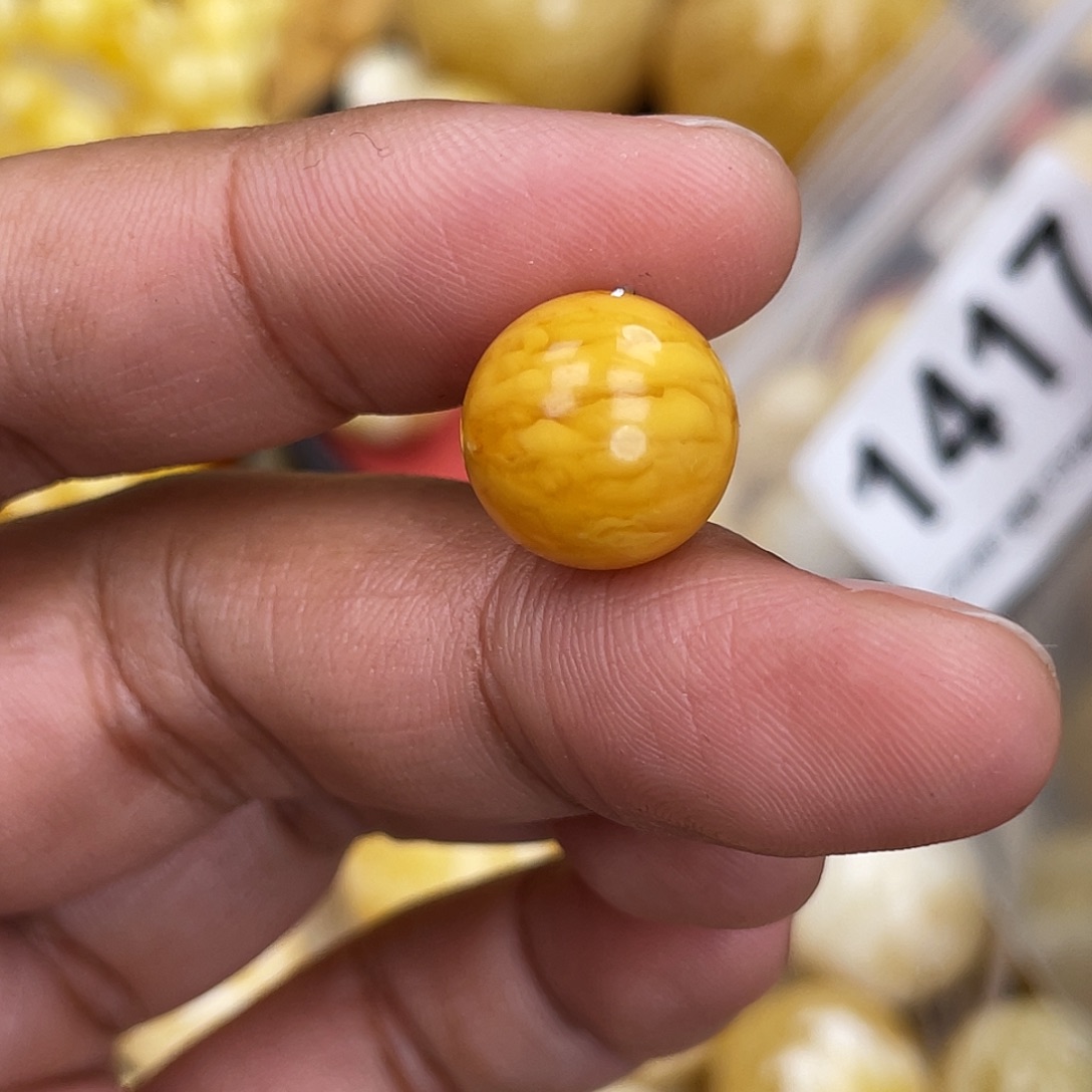 蜜蜡未镶嵌珠宝奇石粉13