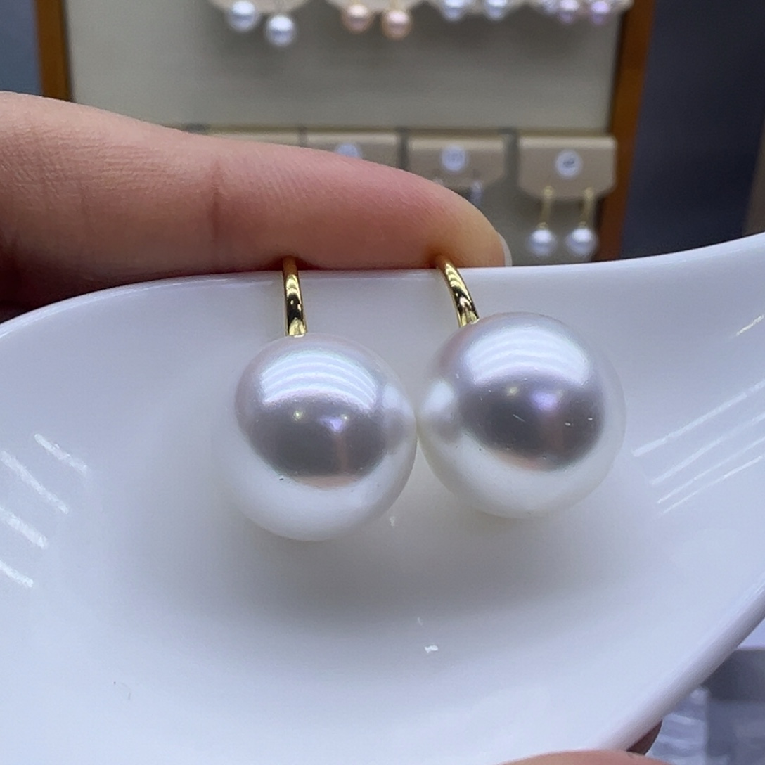 未镶嵌淡水珍珠耳饰