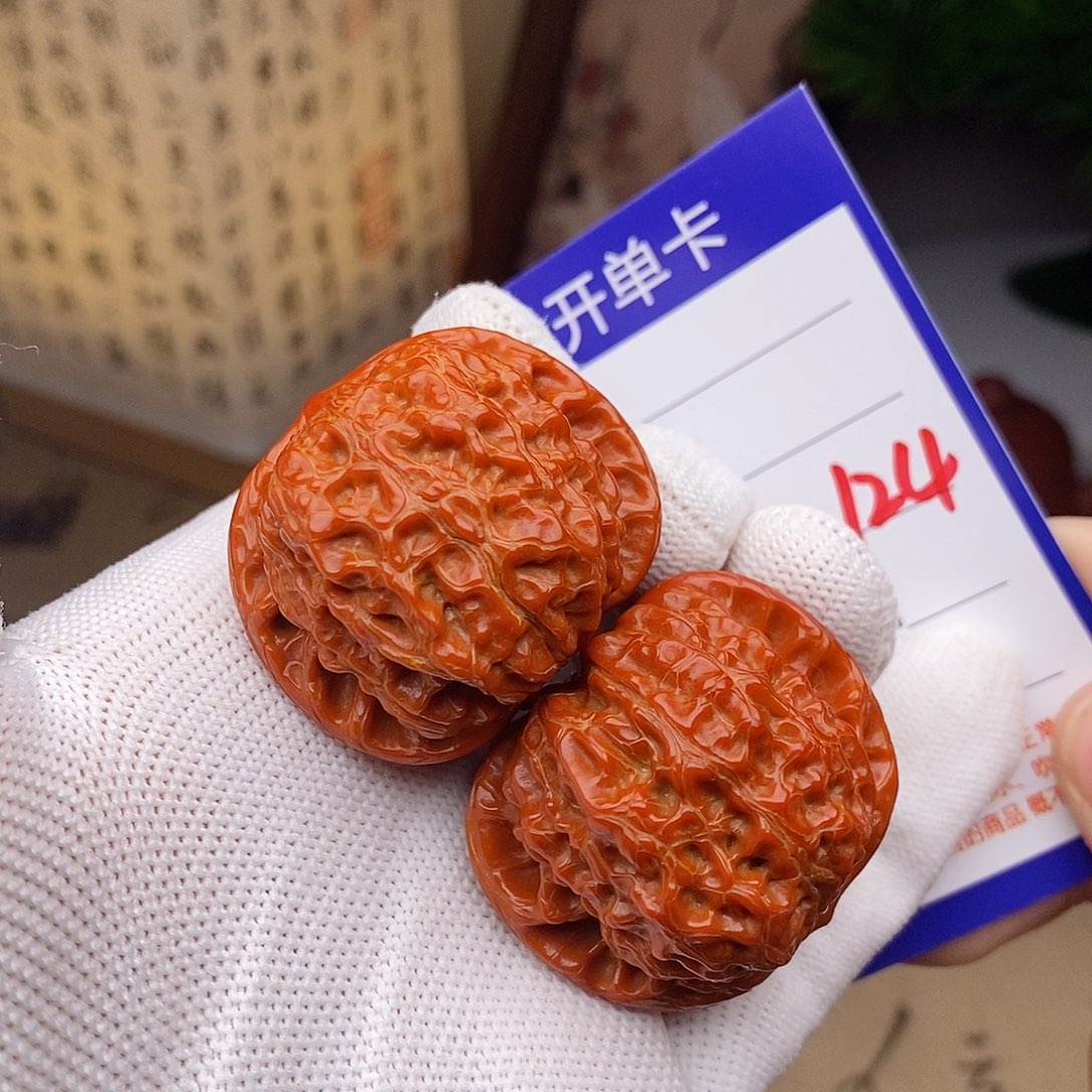 把件文玩核桃39血麒麟124
