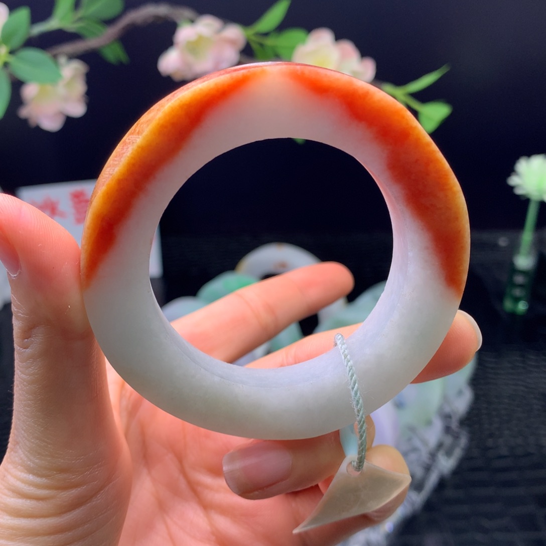 定制翡翠未镶嵌手镯49-57