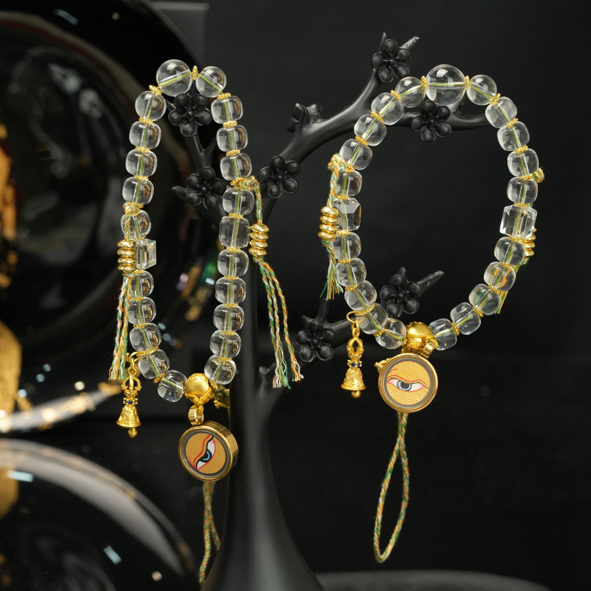 【初见珠宝】唐卡文殊包挂24-1CH347X240【多样性发一件】