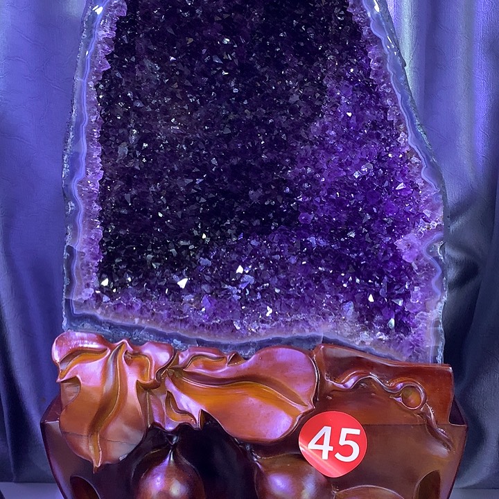 未镶嵌大型摆件（非配饰）紫晶