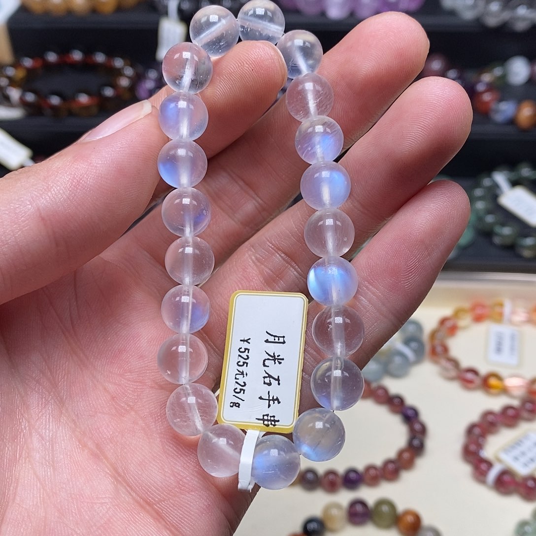 水晶手串未镶嵌手串9.0