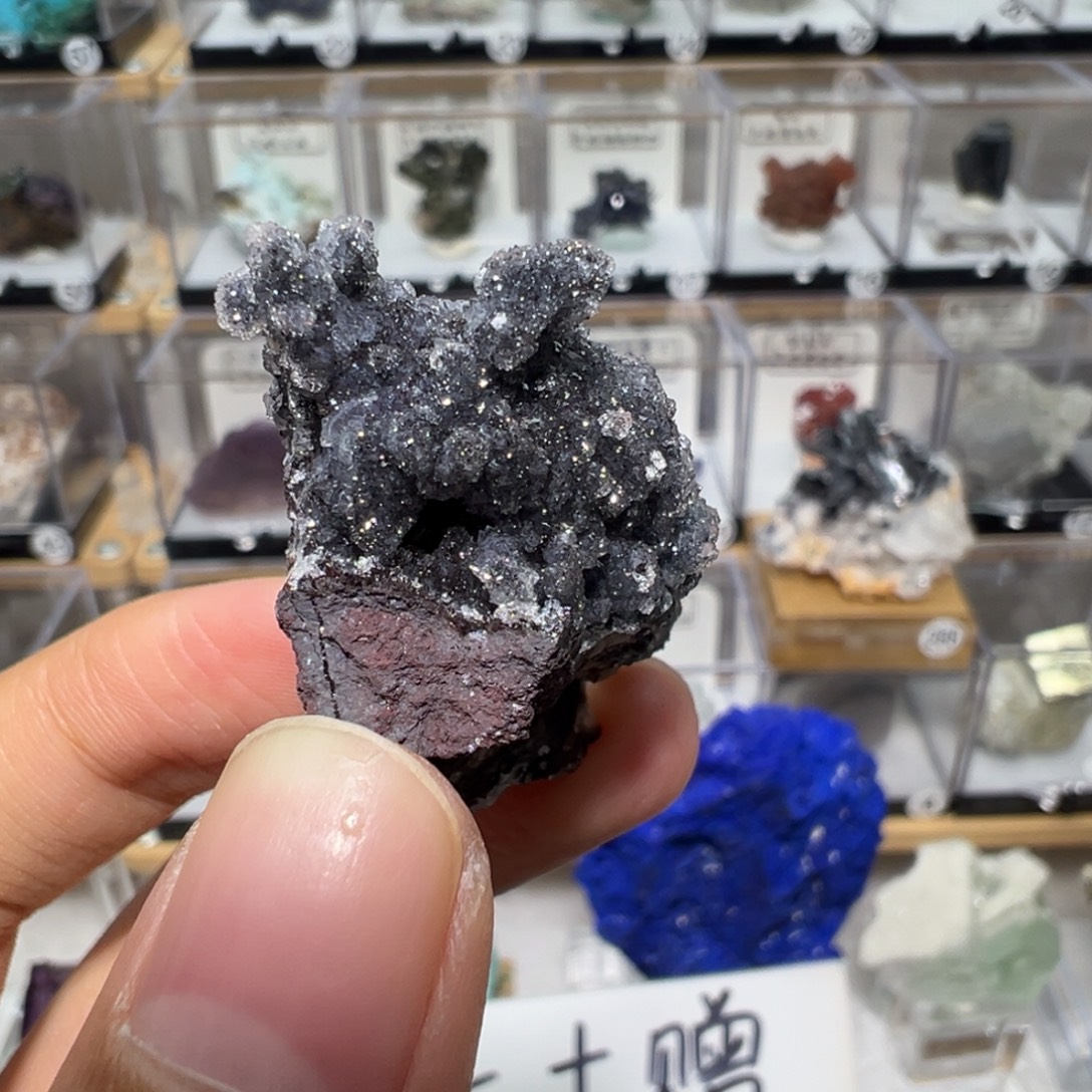 银S925镶嵌紫晶大型摆件（非配饰）