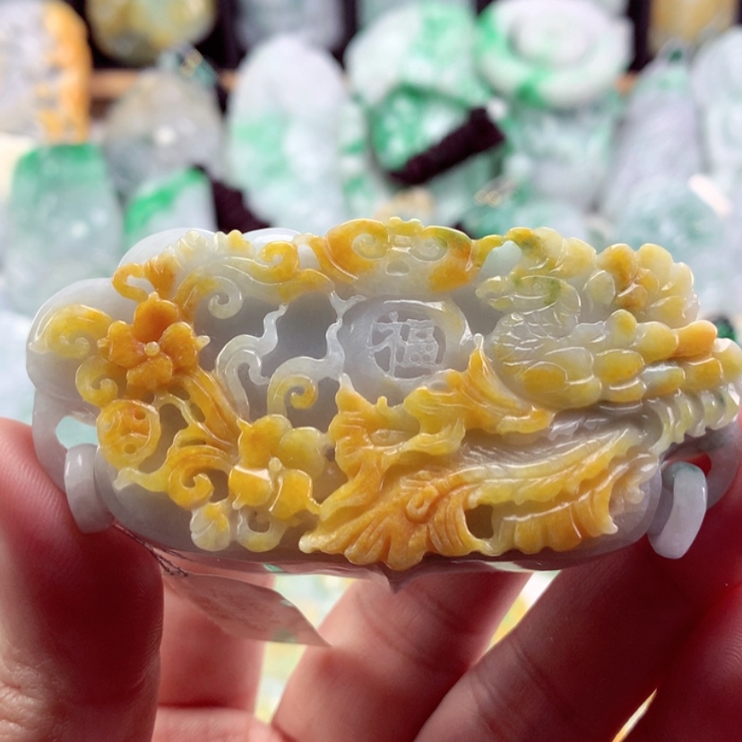 【闪购商品】翡翠吊坠(不含链)未镶嵌