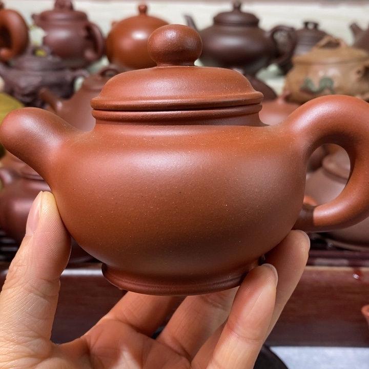 茶壶紫砂微瑕处理一把