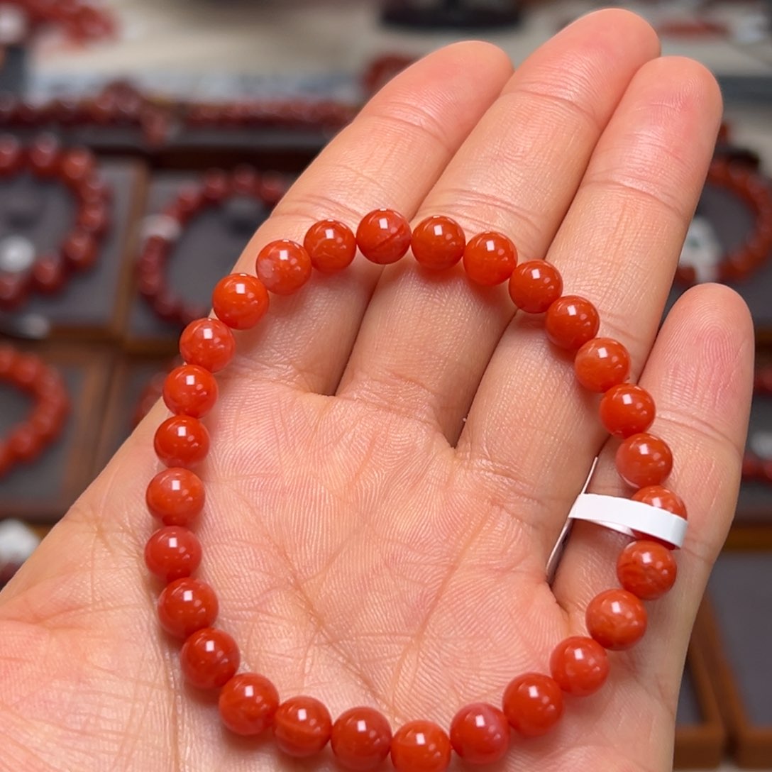 手链未镶嵌南红玛瑙6mm