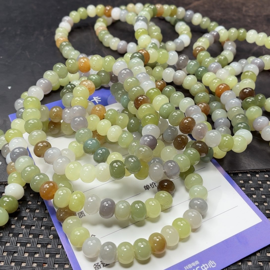 和田玉未镶嵌手链多样性发货拍一发一