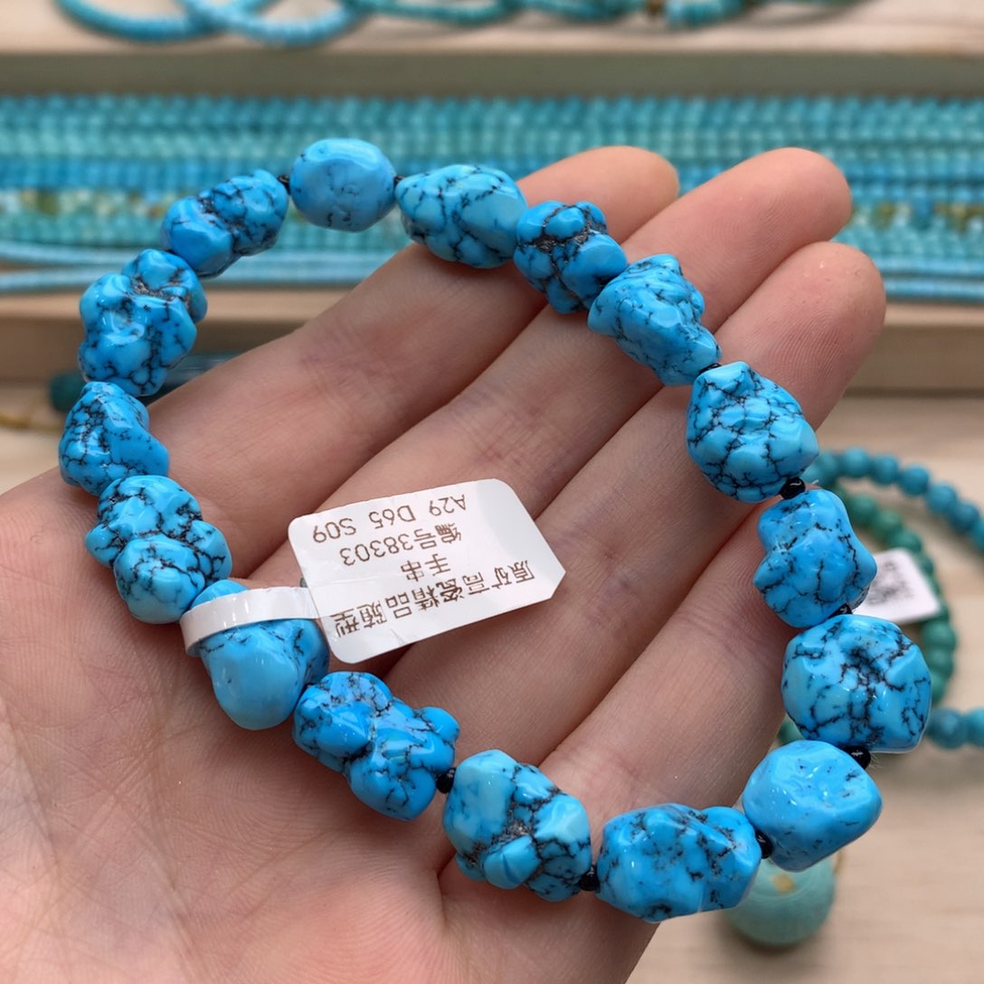 绿松石珠宝奇石未镶嵌