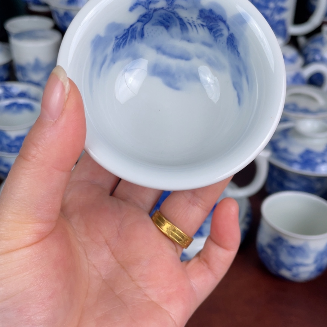 *****陶手工手绘青花、青花