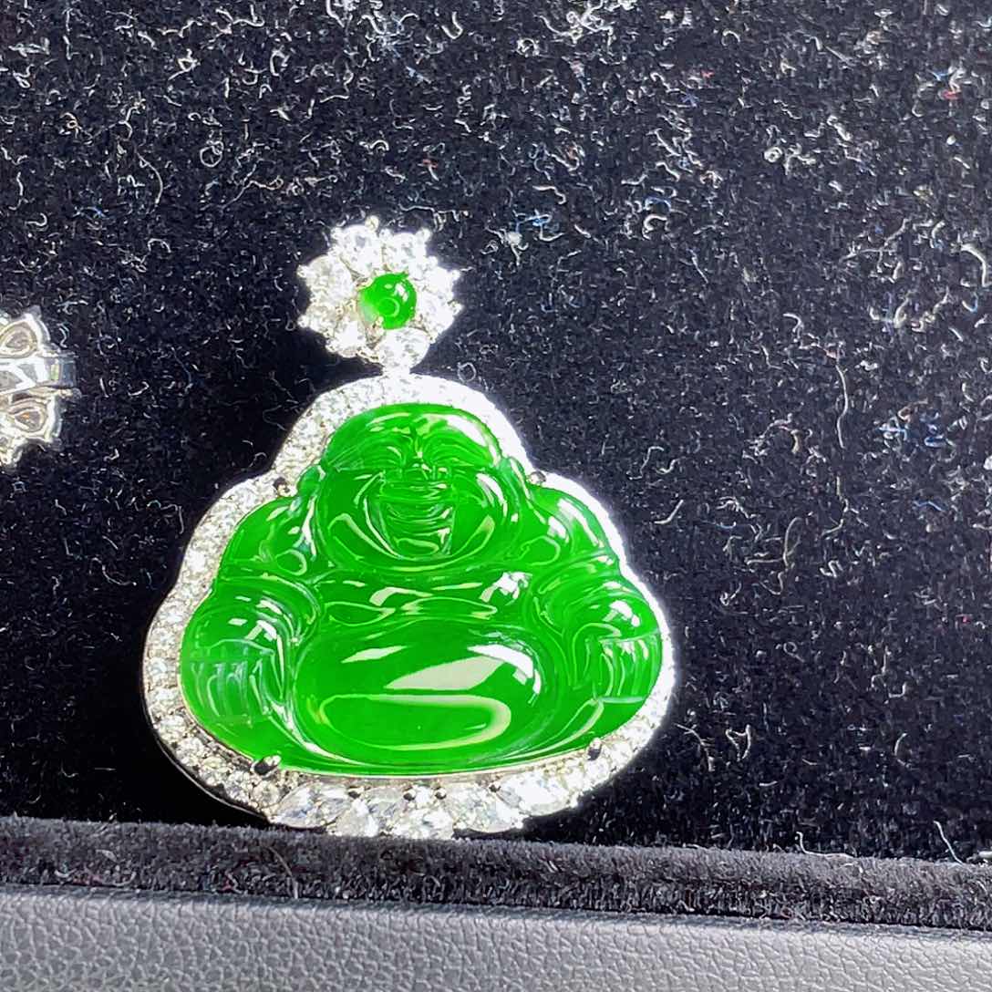 翡翠吊坠(不含链)未镶嵌