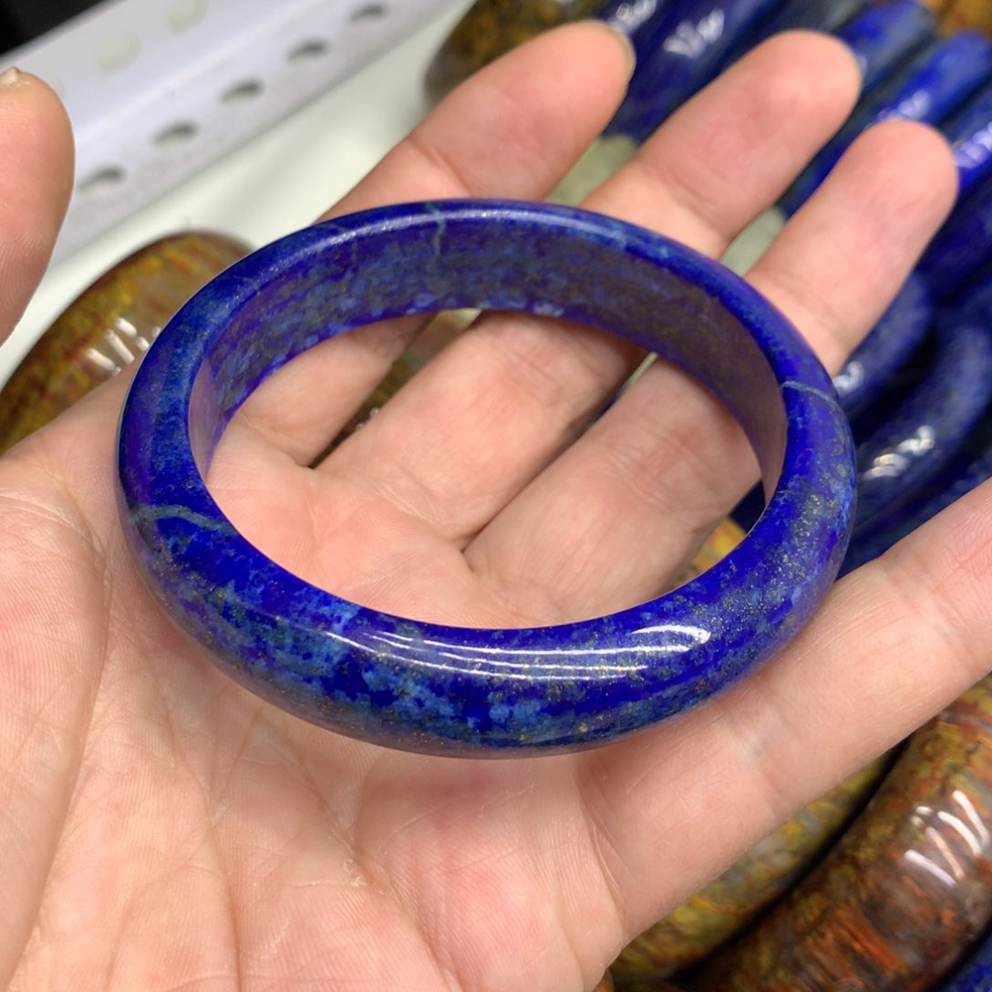 青金石手镯未镶嵌雾*