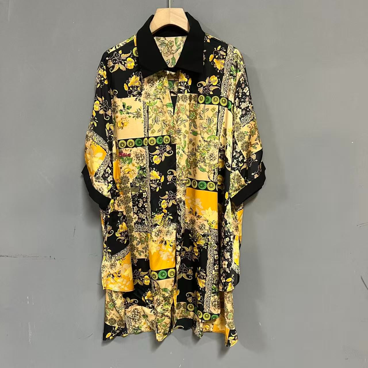 时尚显瘦宽松百搭气质休闲连衣裙1349