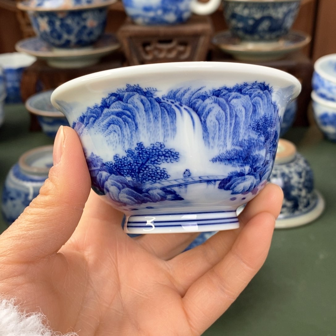 杯景德镇陶瓷手工手绘