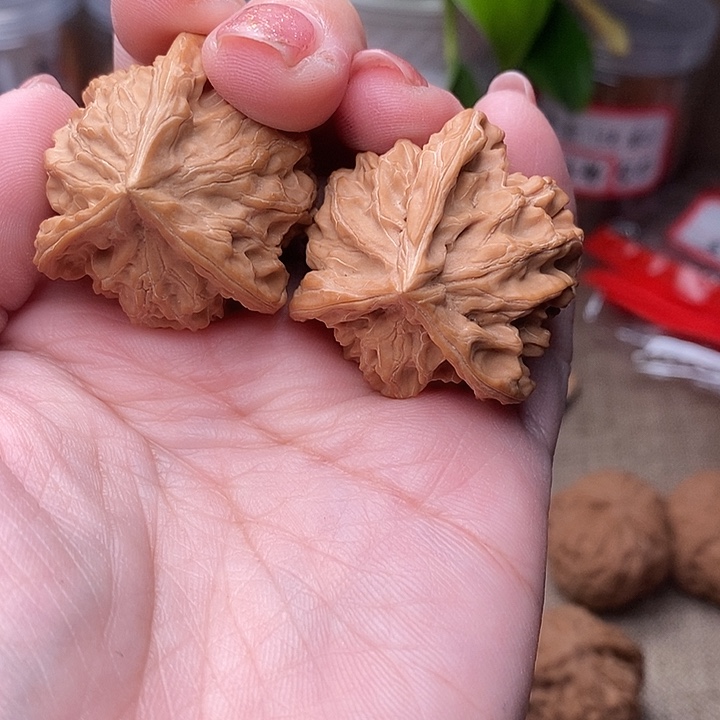 吊坠文玩核桃盘山三棱