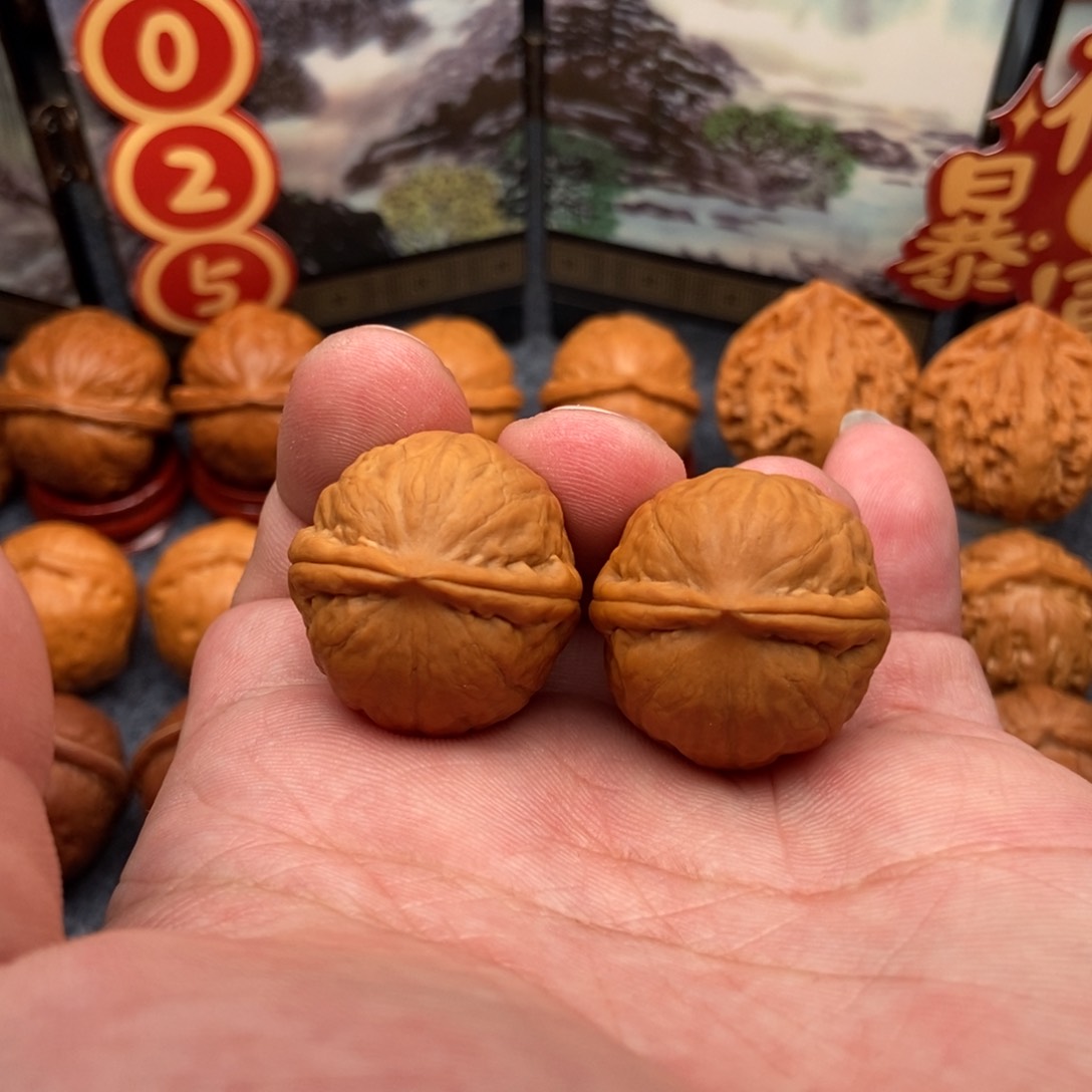 文玩核桃把件小佛肚